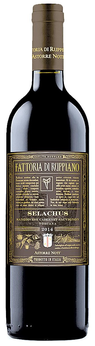 Вино Astorre Noti FATTORIA DI RUPPIANO SELACHUS SANGIOVESE - CABERNET SAUVIGNON TOSCANA IGT  2015 750 мл