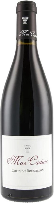 Вино Mas Cristine Rouge Cotes du Roussillon AOC  Мас Кристин Руж 2018 750 мл  14,5%