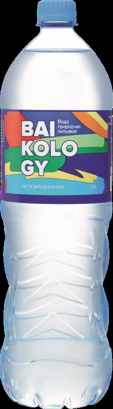 Вода  Байколоджи  питьевая негазированная пластик  1500 мл