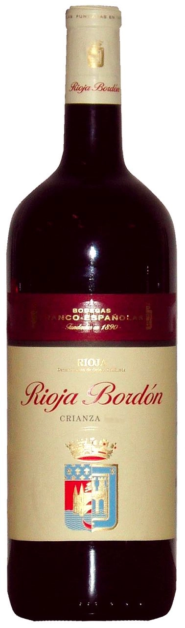 Вино RIOJA BORDON CRIANZA 2015 RIOJA D.O.Ca. «РИОХА БОРДОН» КРИАНСА РИОХА DOCa 2015 1500 мл