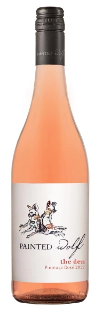 Вино Painted Wolf The Den Pinotage Rose 2022 750 мл 12,5%
