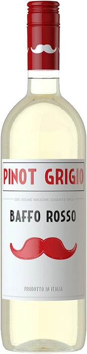 Вино Baffo Rosso Pinot Grigio Terre Siciliane IGT white  750 мл