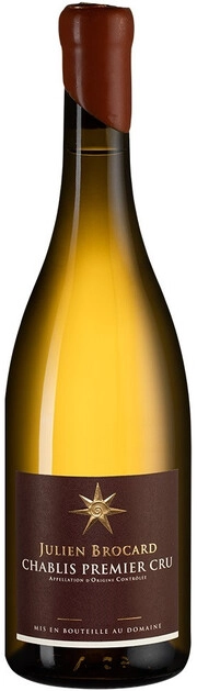 Вино Julien Brocard Chablis 1-er Cru AOC  Жюльен Брокар Шабли Премье Крю 2020 750 мл