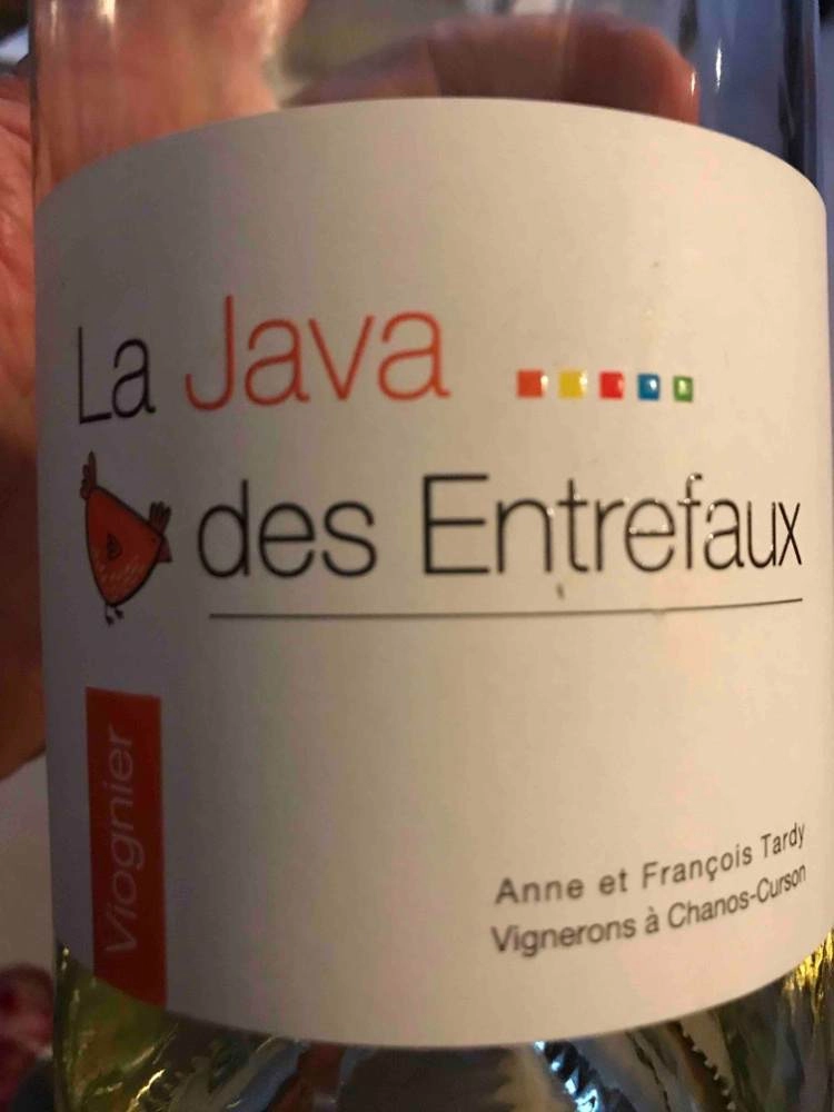 Вино  Charles et Francois Tardy   La Java des Entrefaux    Blanc   2023  750 мл  13 %