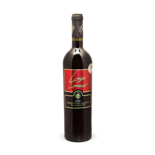 ВИНО Luigi Leonardo Primitivo Del Salento  ЛУИДЖИ ЛЕОНАРДО ПРИМИТИВО ДЕЛЬ САЛЕНТО красное сухое 750 мл