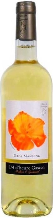 Вино 1/4 d'heure Gascon  Gros Manseng Катр д'Ор Гаскон  Гро Мансенг  2014 750 мл