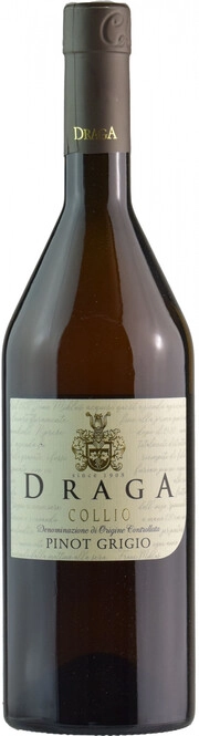 Вино Draga Pinot Grigio  Collio DOC  2019 750 мл