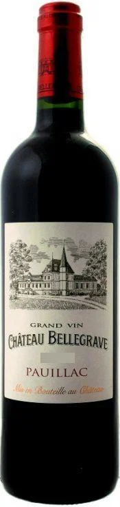 Вино Chateau Bellegrave Pauillac AOC Шато Бельграв Пойяк АОС 2011 750 мл