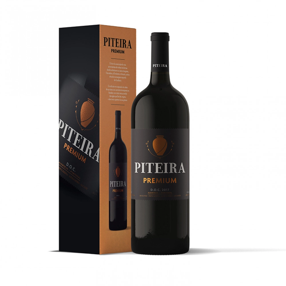 Вино  Piteira Premium Alentejo DOC gift box  2019  1500 мл