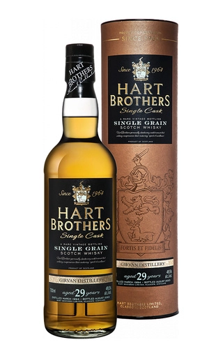 Виски  Hart   Brothers  Girvan Single Cask 29 Years Old  gift box   700 мл 49,5%