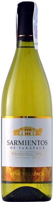 Вино Tarapaca Sarmientos Chardonnay Сармиентос Шардоне 2019 750 мл