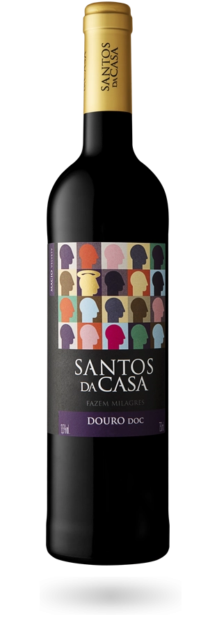 Вино  Santos&Seixo  Santos da Casa Tinto  DOC Douro  2015   750 мл