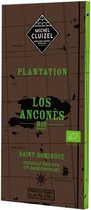 Шоколад  Michel Cluizel  Chocolat Noir BIO Plantation "Los Ancones" Мишель Клюизель, Шоколад темный органический Плантация "Лос Анконес"  70г