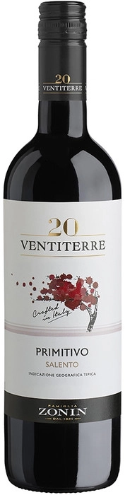 Вино Zonin, Primitivo, Salento IGT  Зонин, Примитиво   750 мл