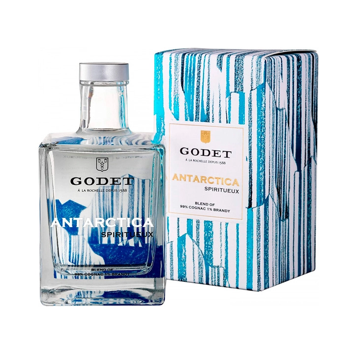 Коньяк Godet Antarctica  gift box   500 мл