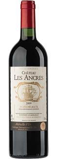 Вино  Château les Ancres Bordeaux  Шато Лез Анкр   Бордо 2014     750 мл