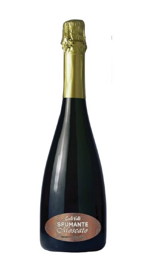 Игристое вино Conti Valli SPUMANTE Moscato Конти  750 мл