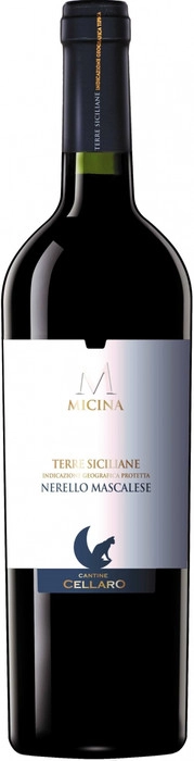Вино Cantine Cellaro Micina  Nerello Mascalese Terre Siciliane IGP  2022 750 мл