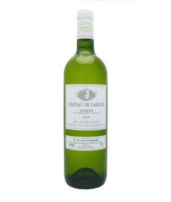 Вино Vignobles Guignard Selection Chateau de Carolle Graves Винобль Гиньярд Селексьон  Шато де Кароль Грав белое    750 мл