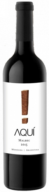 Вино Antigal  Aqui Malbec red dry   2018 750 мл