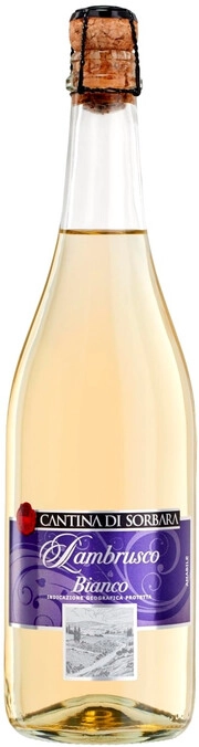 Игристое вино Cantina di Sorbara Lambrusco Bianco IGP   2020 750 мл