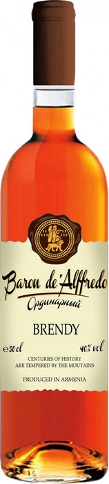 Бренди Baron de' Alffredo Ordinary   500 мл