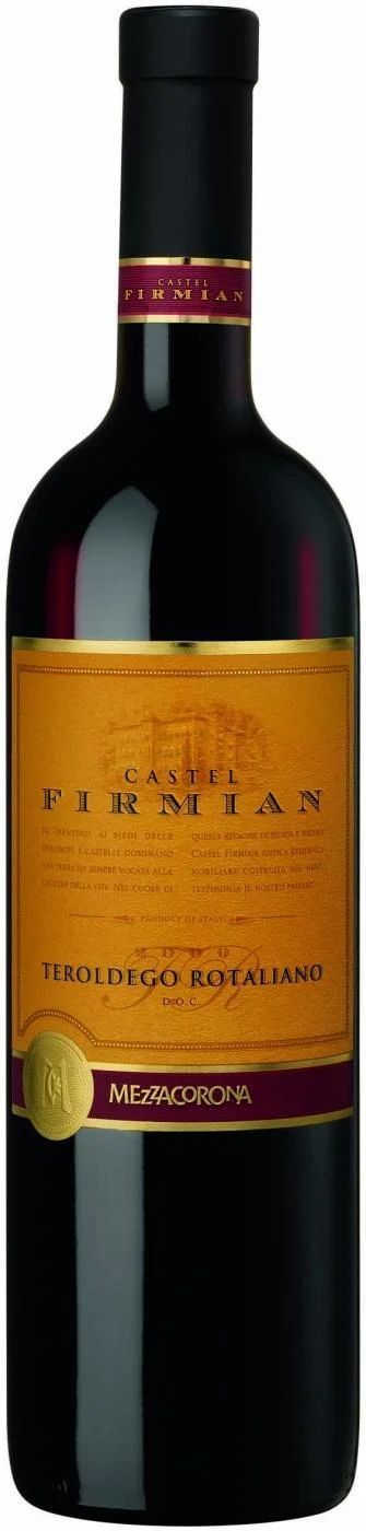Вино  Castel Firmian  Teroldego Rotaliano DOC Кастель Фирмиан Терольдего Роталиано  2013  750 мл
