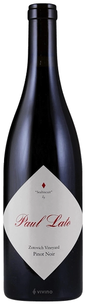 Вино Paul Lato Sta Rita Hills Pinot Noir Seabiscuit Zotovich Vineyard  Санта Рита Хилс Пино Нуар Сибискьют Зотович  2018 750 мл