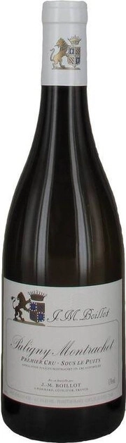 Вино Domaine J.M. Boillot  Puligny-Montrachet Premier Cru  Sous le Puits   2016 1500 мл