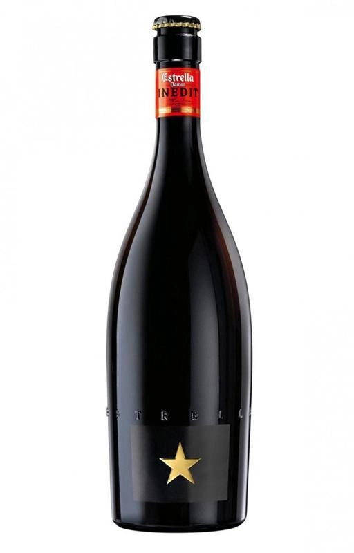 Пивной напиток Inedit Estrella Damm Инедит Эстрелла Дамм стекло 750 мл