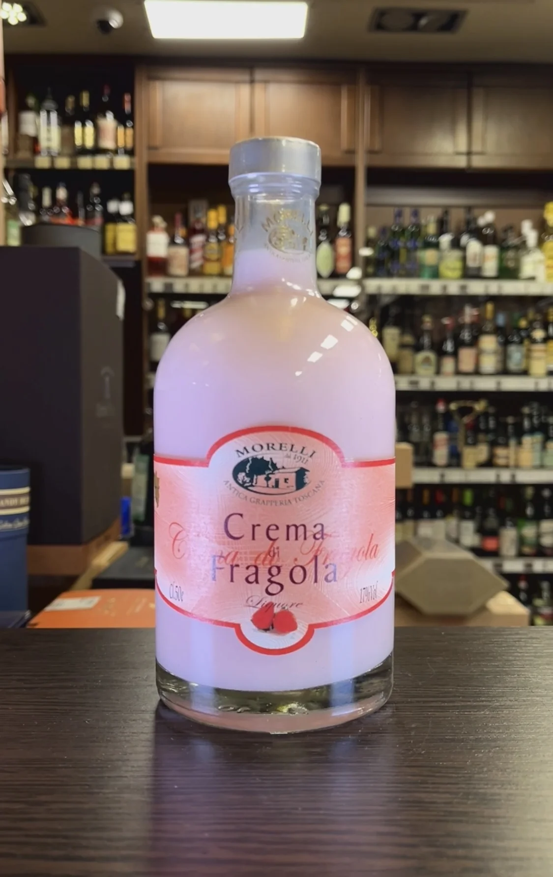 Ликер Morelli Crema di Fragola  1 л