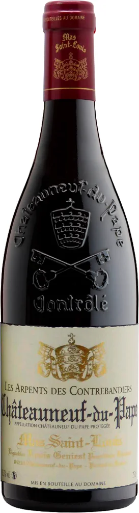 Вино Mas Saint Louis Les Arpents Des Contrebandiers 2017 1500 мл