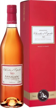 Арманьяк "Chevalier d'Espalet" XO  Armagnac AOC  gift box 700 мл