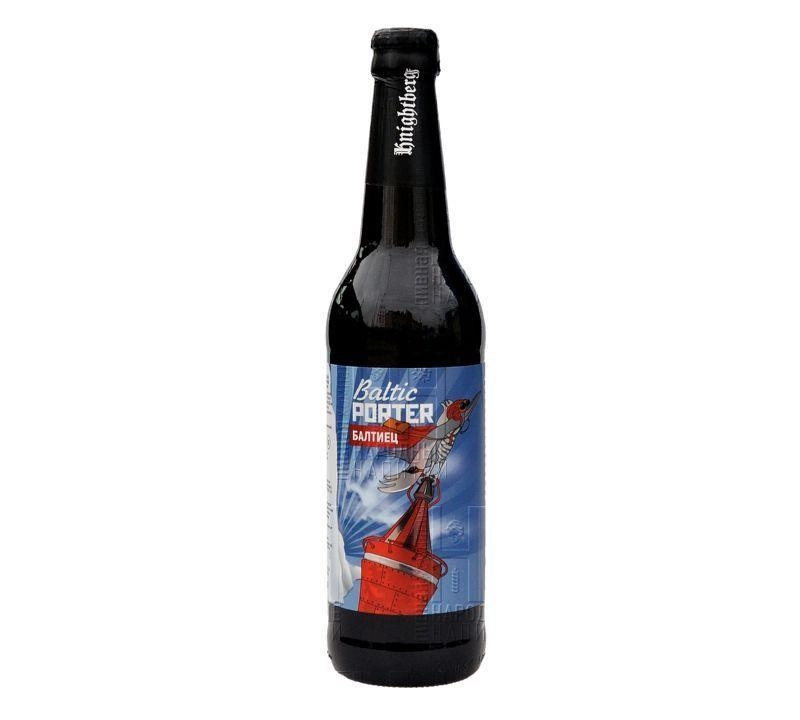 Пиво Knightberg Baltic Porter/Найтберг "Балтийский Портер Балтиец" 500 мл