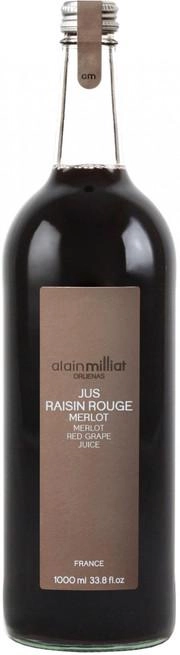 Сок  Alain Milliat Jus de Raisin Rouge Merlot  Ален Мия   из красного винограда Мерло  1000 мл