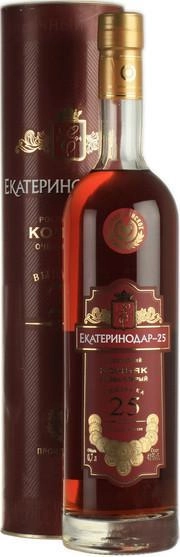 Коньяк Екатеринодар ОС 25-летний в подарочной коробке 700 мл