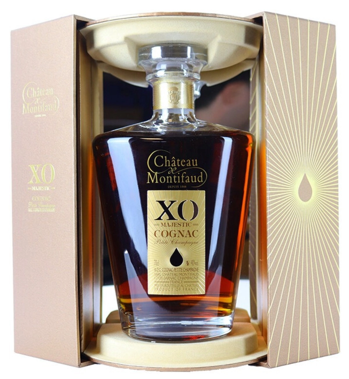 Коньяк Chateau de Montifaud XO Majestic gift box Petite Champagne 700 ml