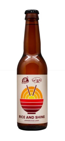 Пиво  AF Brew   Rice And Shine  Аф Брю  Райс Энд Шайн стекло  330  мл