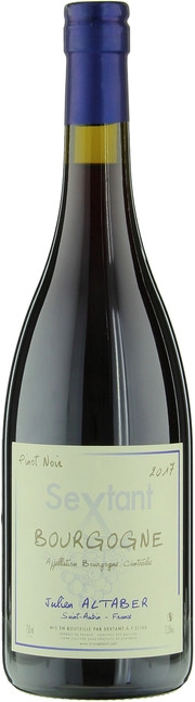 Вино Julien Altaber Sextant  Bourgogne Pinot Noir AOC Жюльен Альтабер Секстан  Бургонь Пино Нуар 2017 750 мл