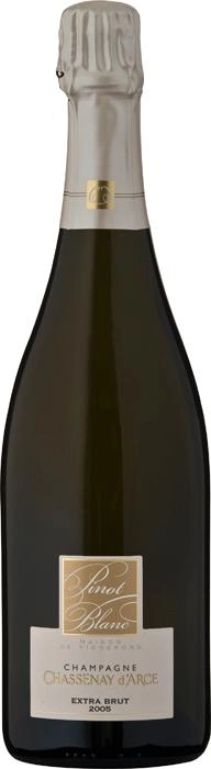 Шампанское Chassenay d'Arce Pinot Blanc Extra Brut gift in box  2008 750 мл