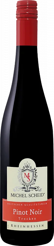 Вино  Michel Scheid  Pinot Noir  Rheinhessen Einig-Zenzen Михель Шайд   Дорнфельдер  Пино Нуар  Айних Зензен  750 мл