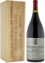 Вино Domaine Comte Georges de Vogue  Chambolle-Musigny AOC  wooden box 2015 1500 мл