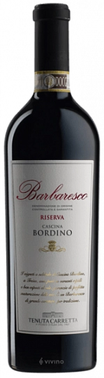 Вино  Tenuta Carretta Cascina Bordino Barbaresco Riserva  2018  750 мл
