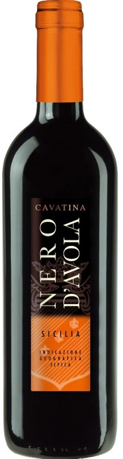 Вино Cantina del Coppiere Nero d'Avola  Cavatina  2019 750 мл