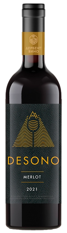 Вино  Desono   Merlot Дэсоно Мерло  2023  750 мл  12,5 %
