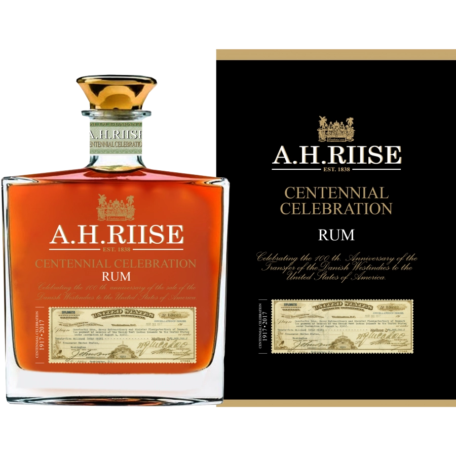 Ром   A.H. Riise  Centennial Celebration gift box   700 мл