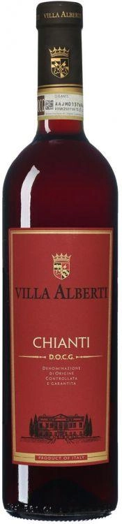 Вино Вилла Альберти Кьянти Villa Alberti Chianti DOCG 2019 750 мл