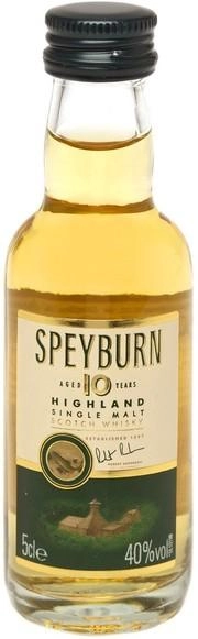 Виски Speyburn 10 years  50 мл