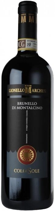 Вино Lionello Marchesi, "ColdiSole" Brunello di Montalcino DOCG, "Колдизоле Брунелло ди Монтальчино DOC" 0,75 красн. сух.
