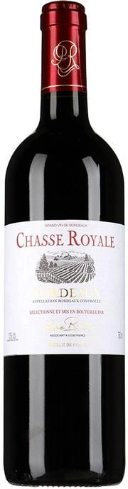 Вино Maison Riviere Chasse Royale  Bordeaux AOC  Масон Ривьер Шасс Рояль  2016 750 мл